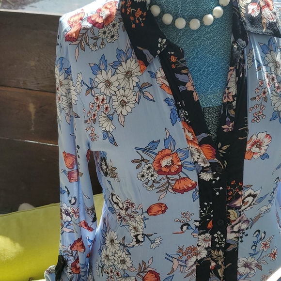 Maeve Anthropologie Midi Floral Dress - Picture 5 of 16